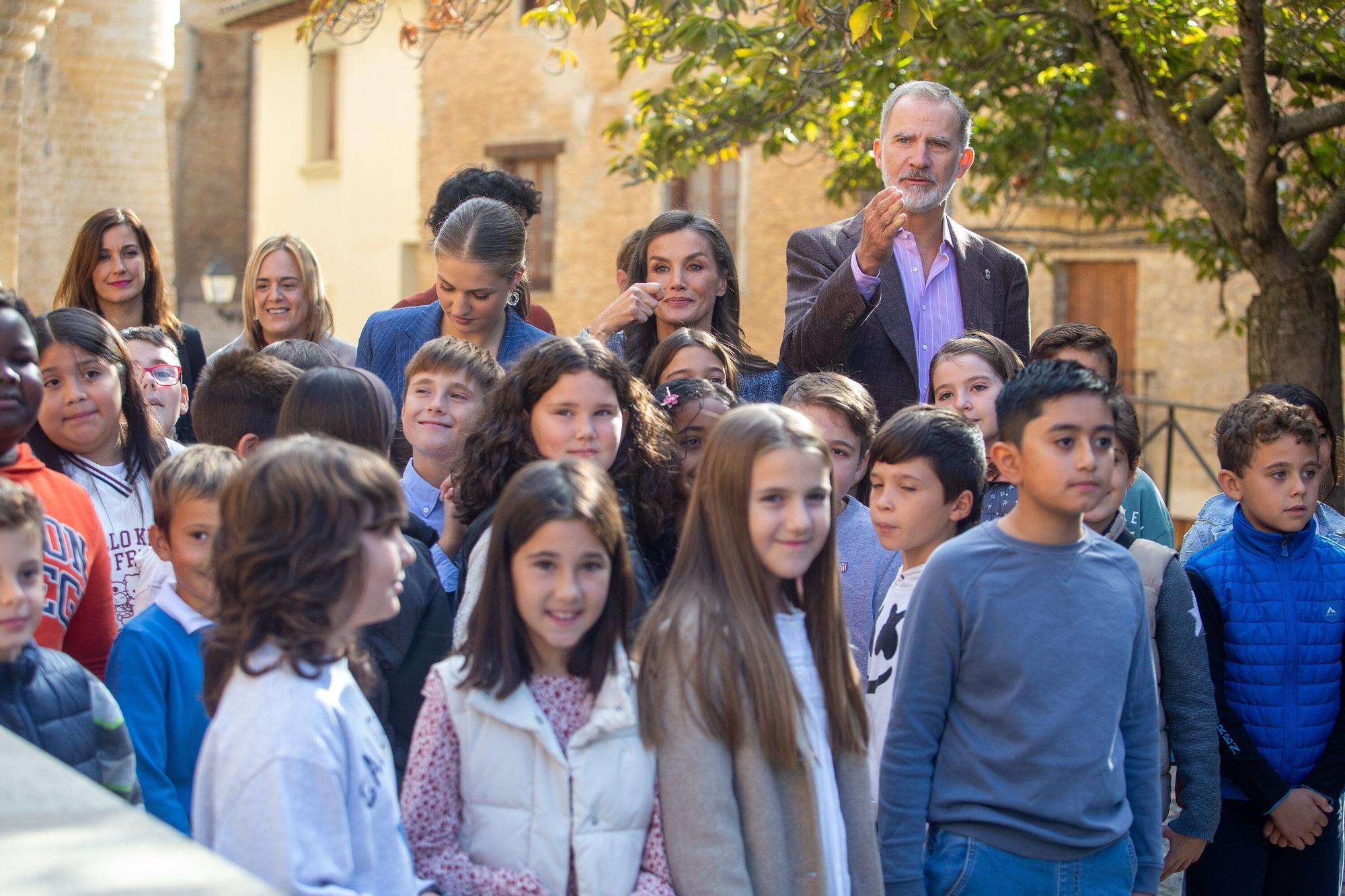 Fotos de la visita de los Reyes a Olite y Tudela
