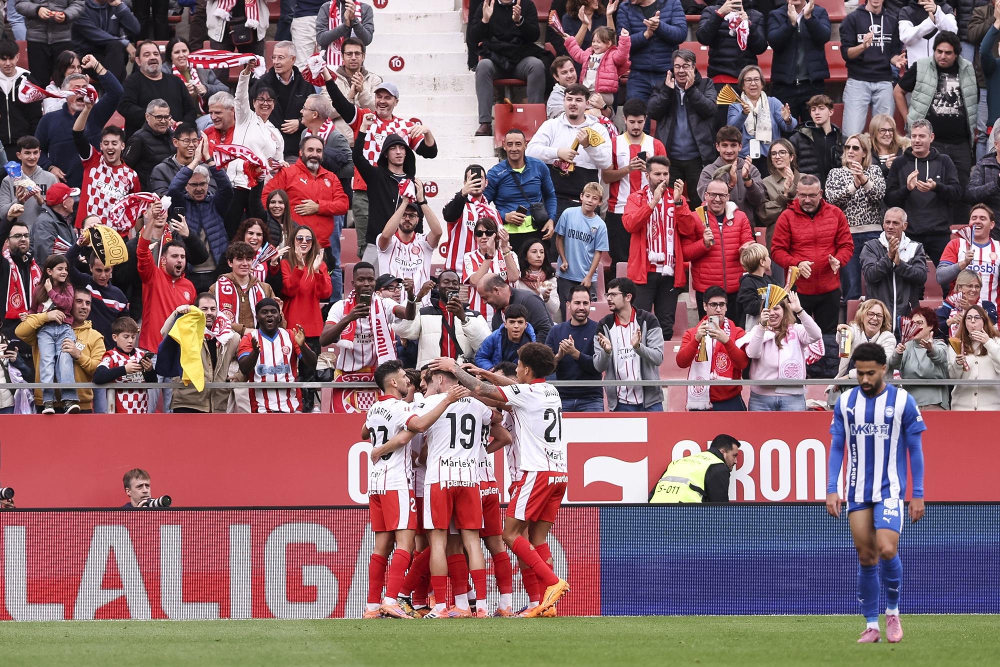 En imágenes: Todas las fotos del Girona FC - Alavés