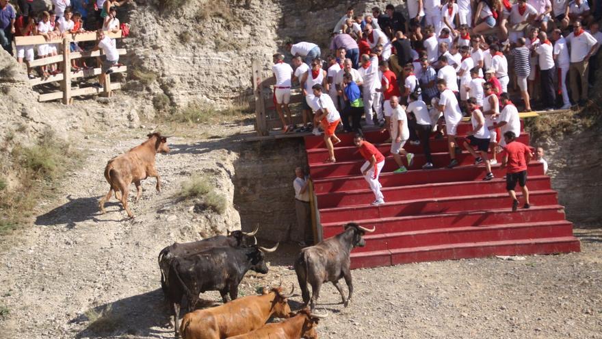 El Estrecho sigue siendo uno de los grandes reclamos de las fiestas de Arguedas