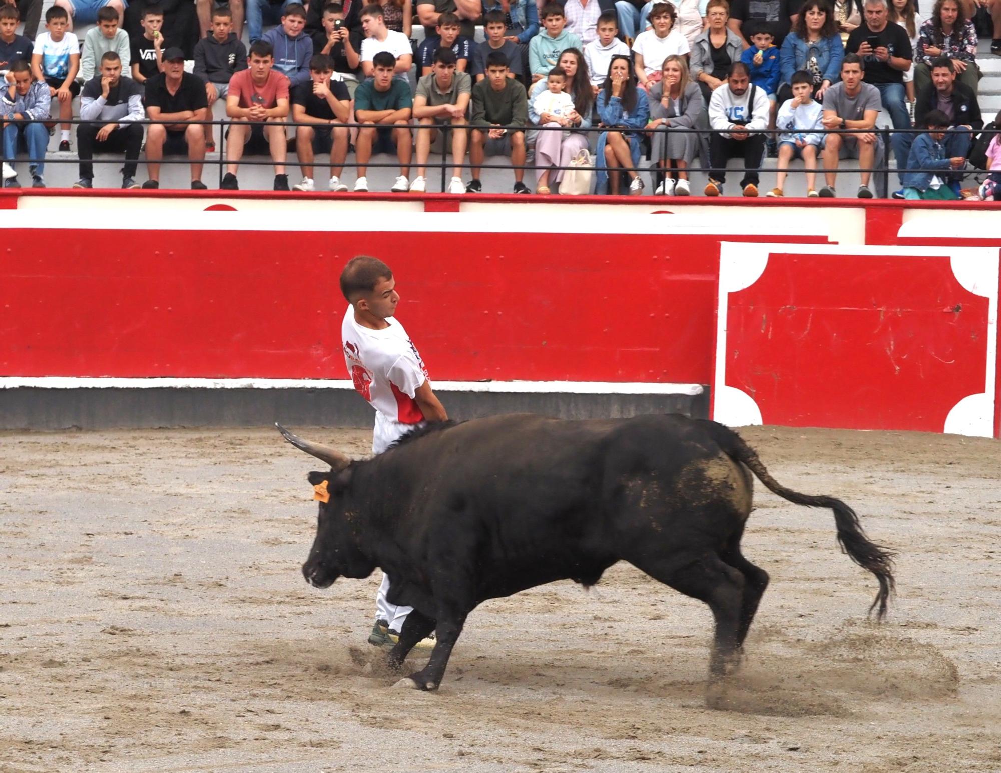 El extremeño Israel Pérez 'Ruso' se estrena con victoria en el Campeonato de Recortadores de Azpeitia