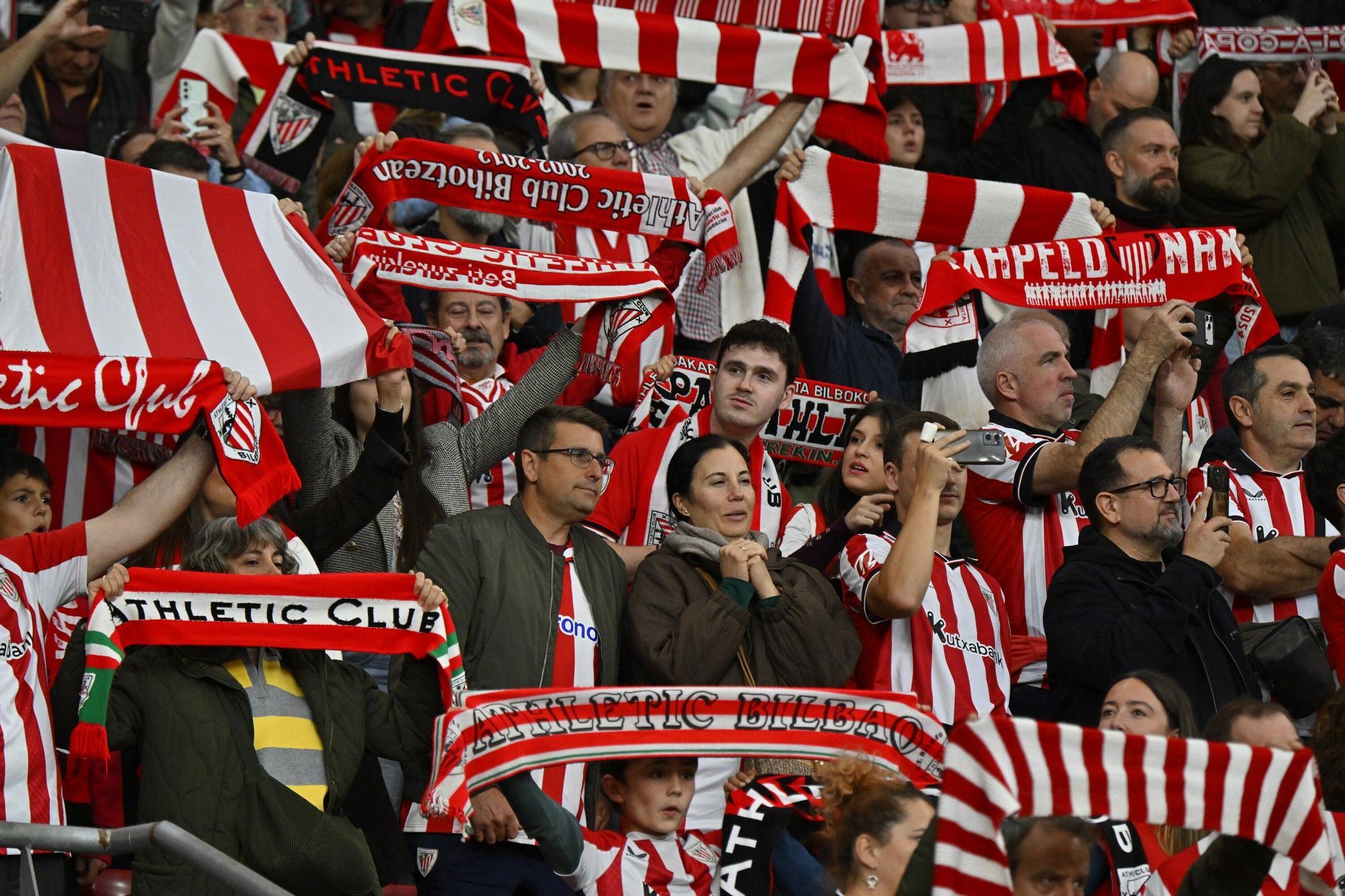 En imágenes: búscate en nuestra galería de la grada del Athletic-Getafe