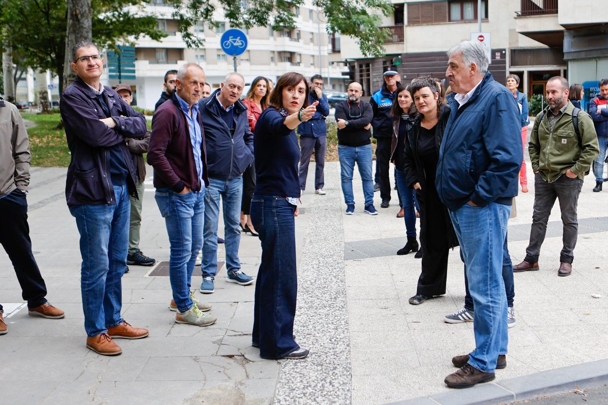Inauguración del corredor sostenible de Pío XII