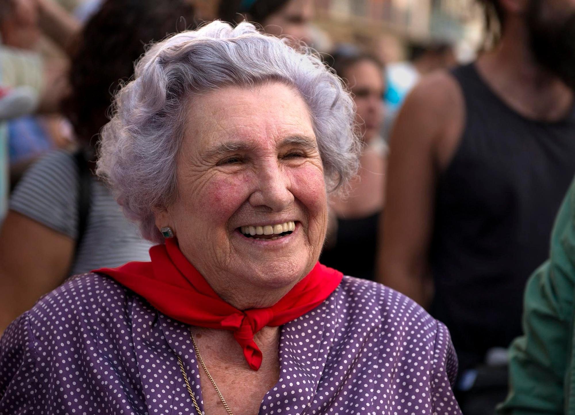 Una imagen anterior de Paulina, que este 103 cumpleaños han compartido sus hijos.