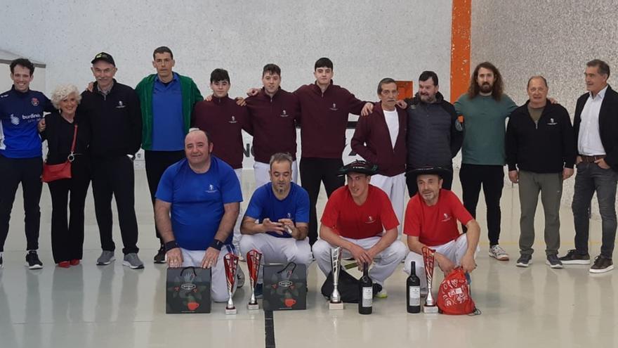 Beteranoen trinkete txapelketa asteburuan Lekeition