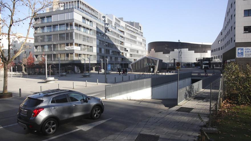 El parking del Iradier amplía a 118 las plazas de aparcamiento en rotación en la primera planta