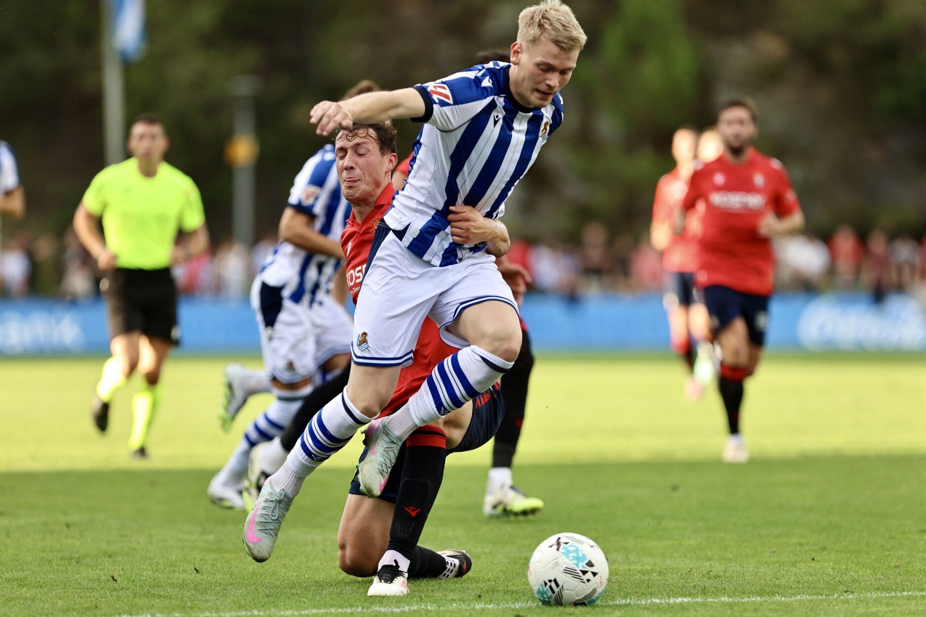 Real Sociedad-Osasuna: Zubieta disfruta del amistoso