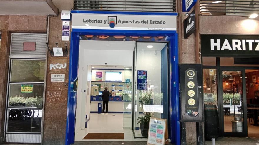 El sorteo de Euromillones deja un millón de euros en Donostia