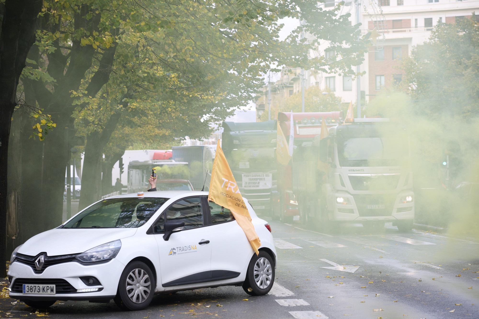 Fotos de la camionada en Pamplona (sábado 8 de noviembre de 2025)