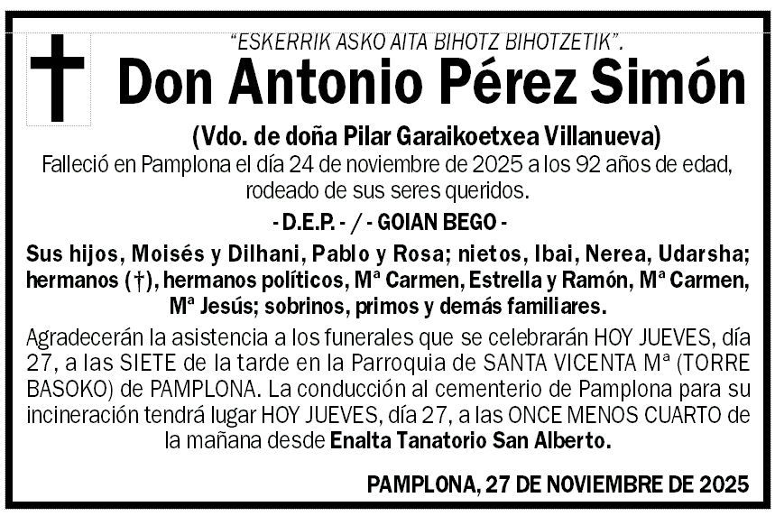 Antonio Pérez Simón