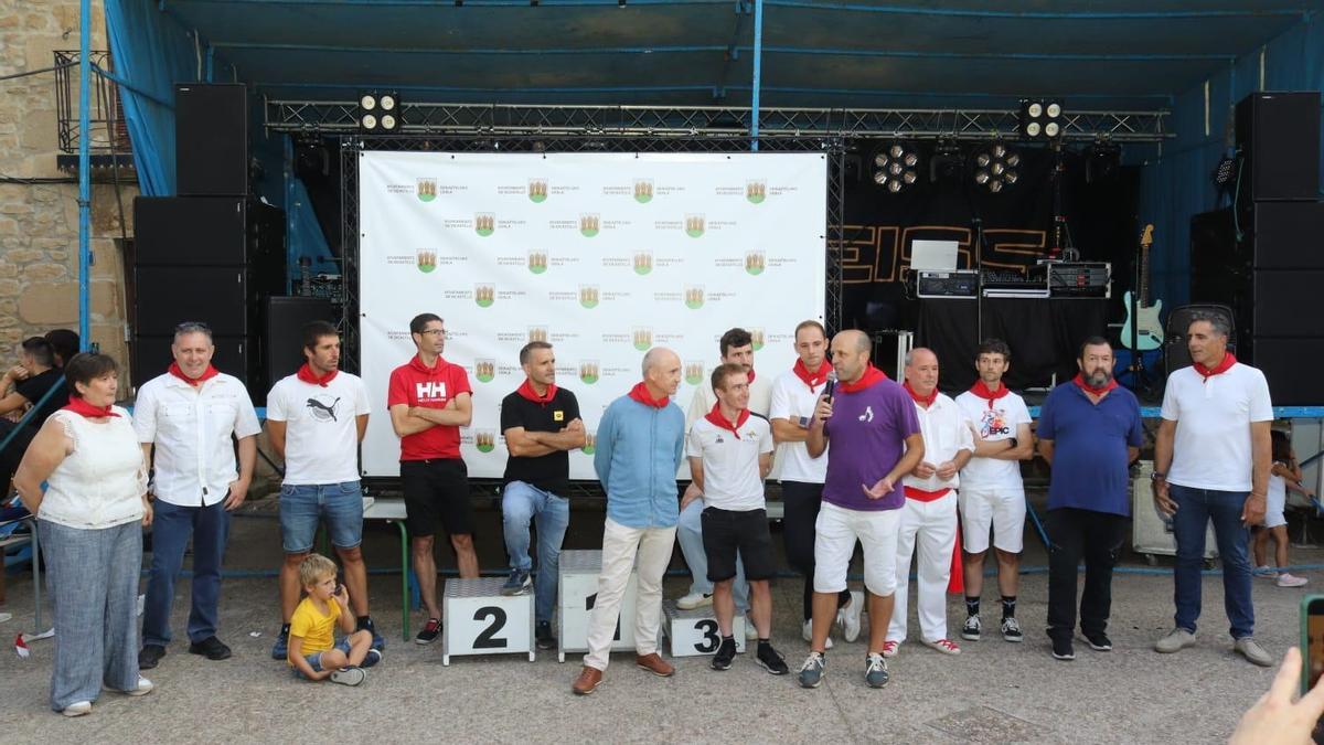 Homenaje 50 edición premio de ciclimo Ayuntamiento de Dicastillo