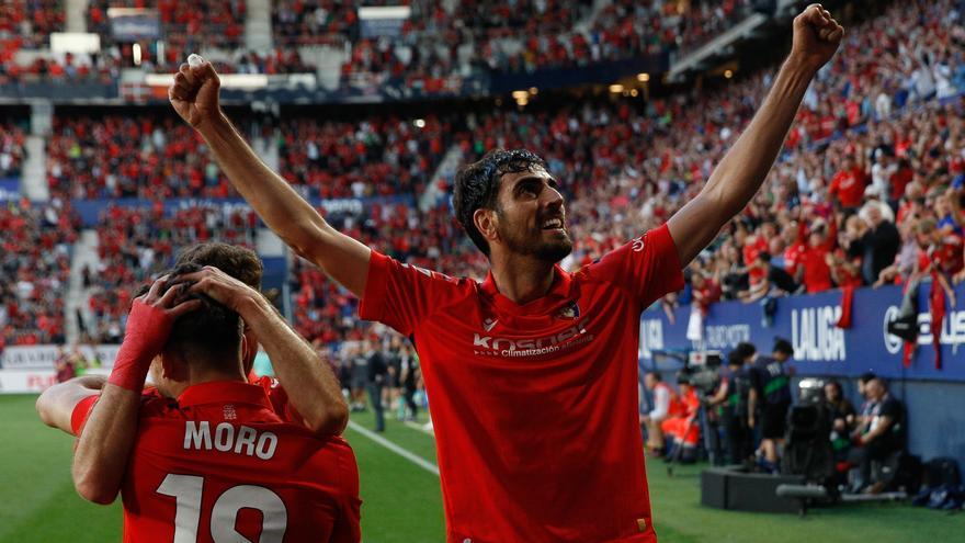 Catena culmina la remontada y permite a Osasuna soñar con Europa (2-1)