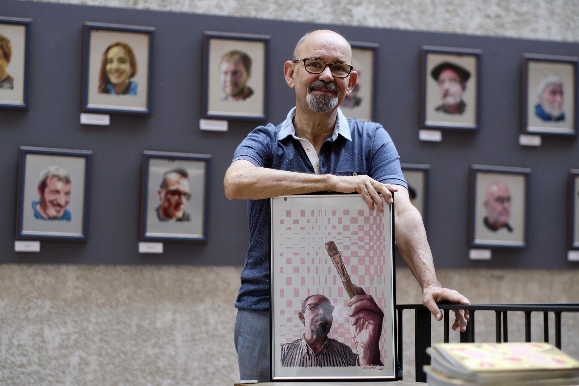 'Dibujantes dibujados': homenaje al arte del cómic en Condestable