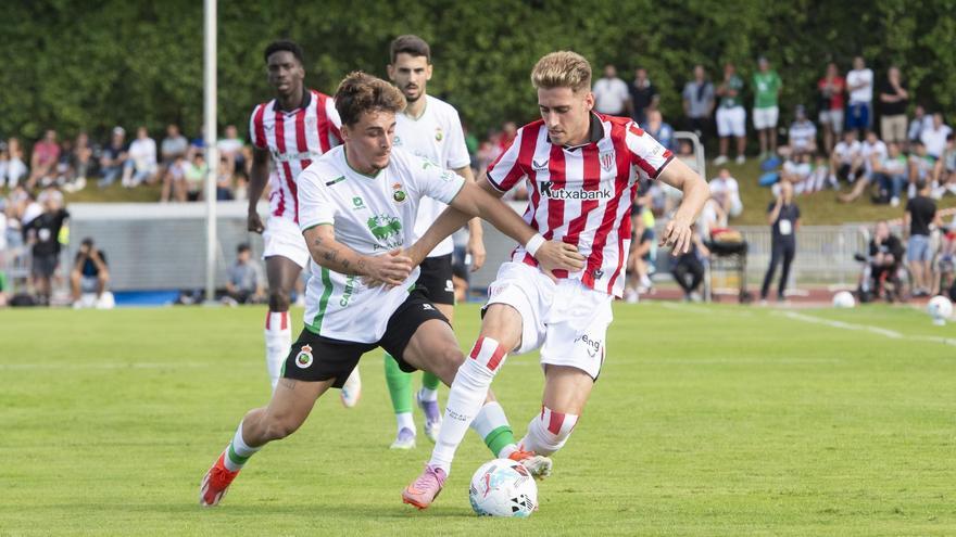 El Athletic no puede con el Racing y suma la tercera derrota de la pretemporada
