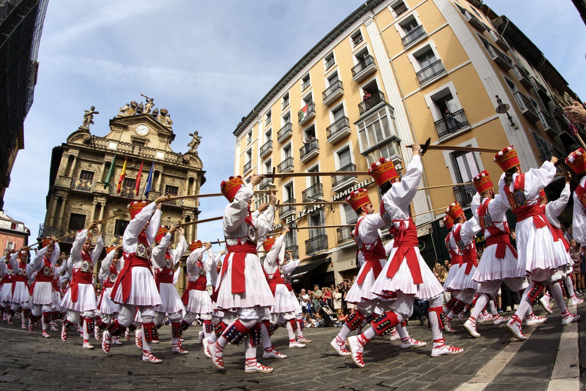 Fotos de la procesión de San Fermín Txikito
