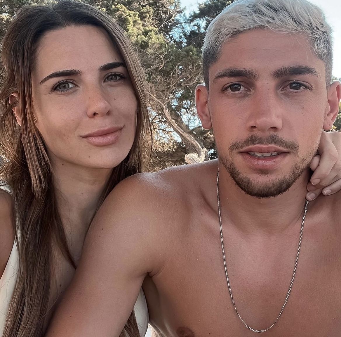 Bautista, el segundo hijo de Fede Valverde y Mina Bonino llegaba a finales de junio.