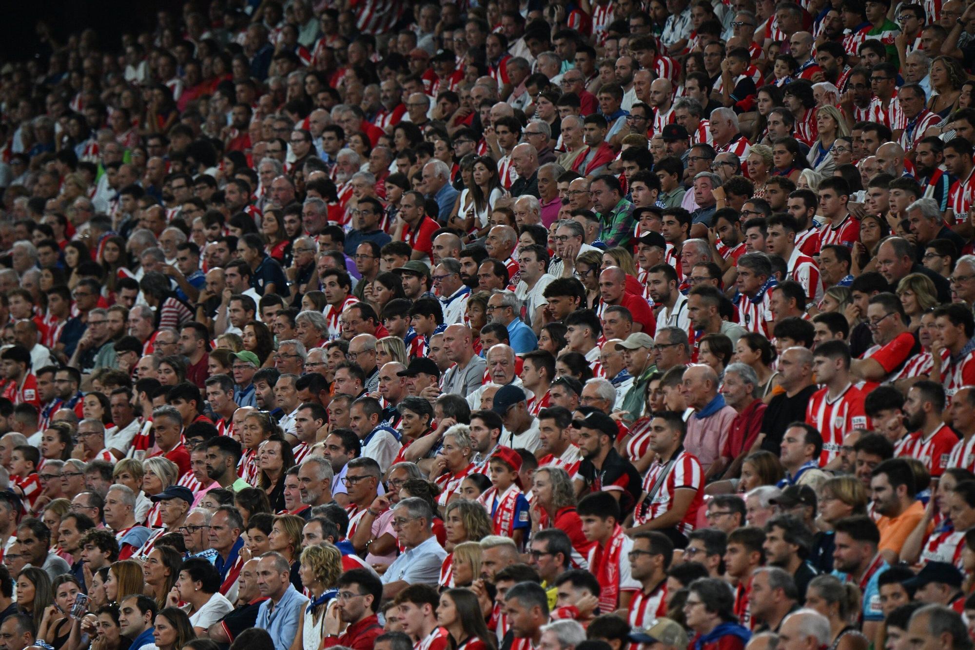 En imágenes: ¿Has estado en San Mamés viendo el Athletic-Sevilla? Búscate en nuestra galería