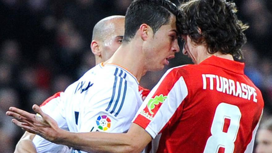 Aquel Athletic-Real Madrid en el que Cristiano Ronaldo fue expulsado por agresión (2 de febrero de 2014)