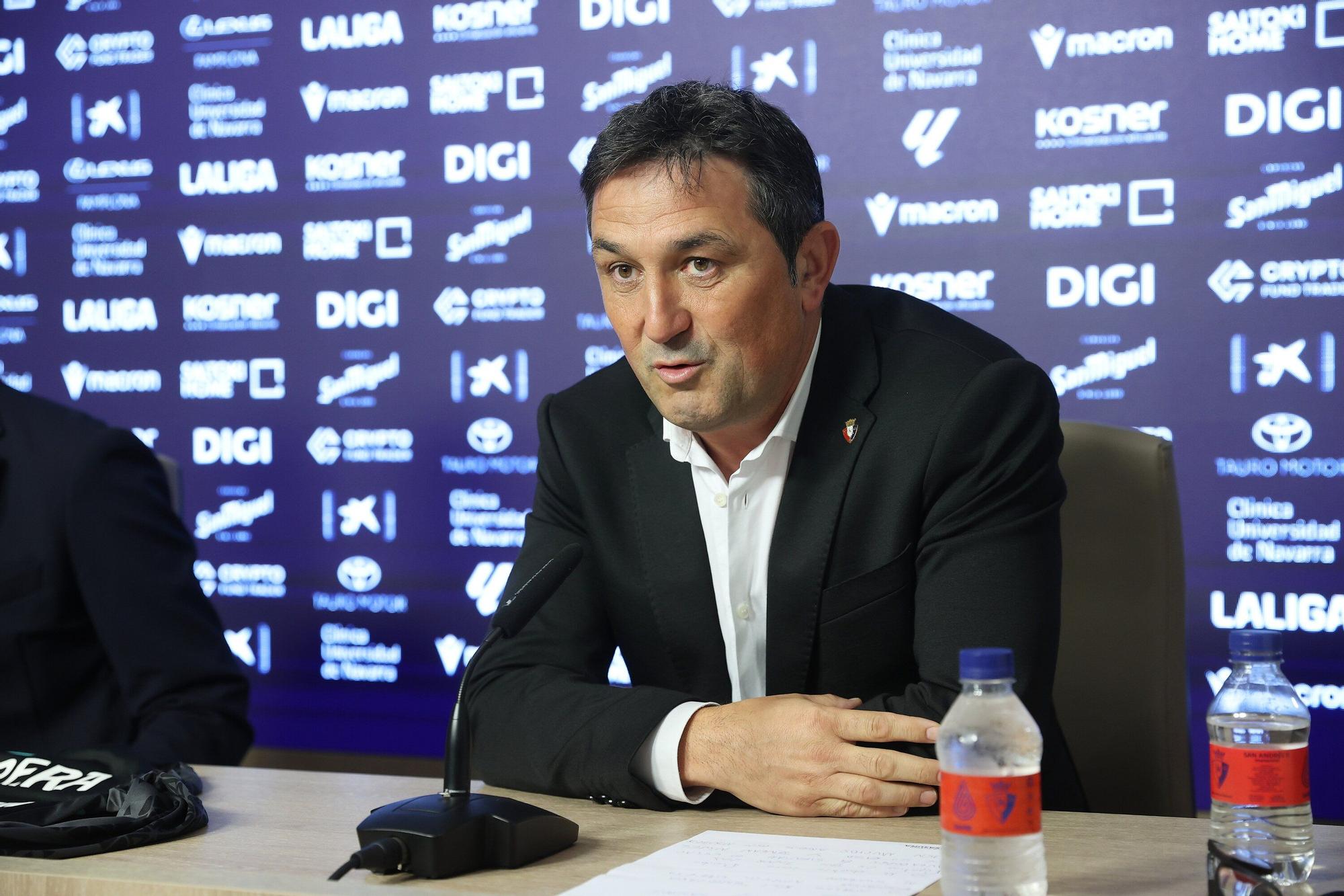 Rueda de prensa de la renovación de Sergio Herrera hasta 2028