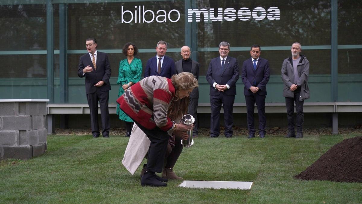 Colocan la primera piedra de las obras del proyecto de ampliación del Bellas Artes