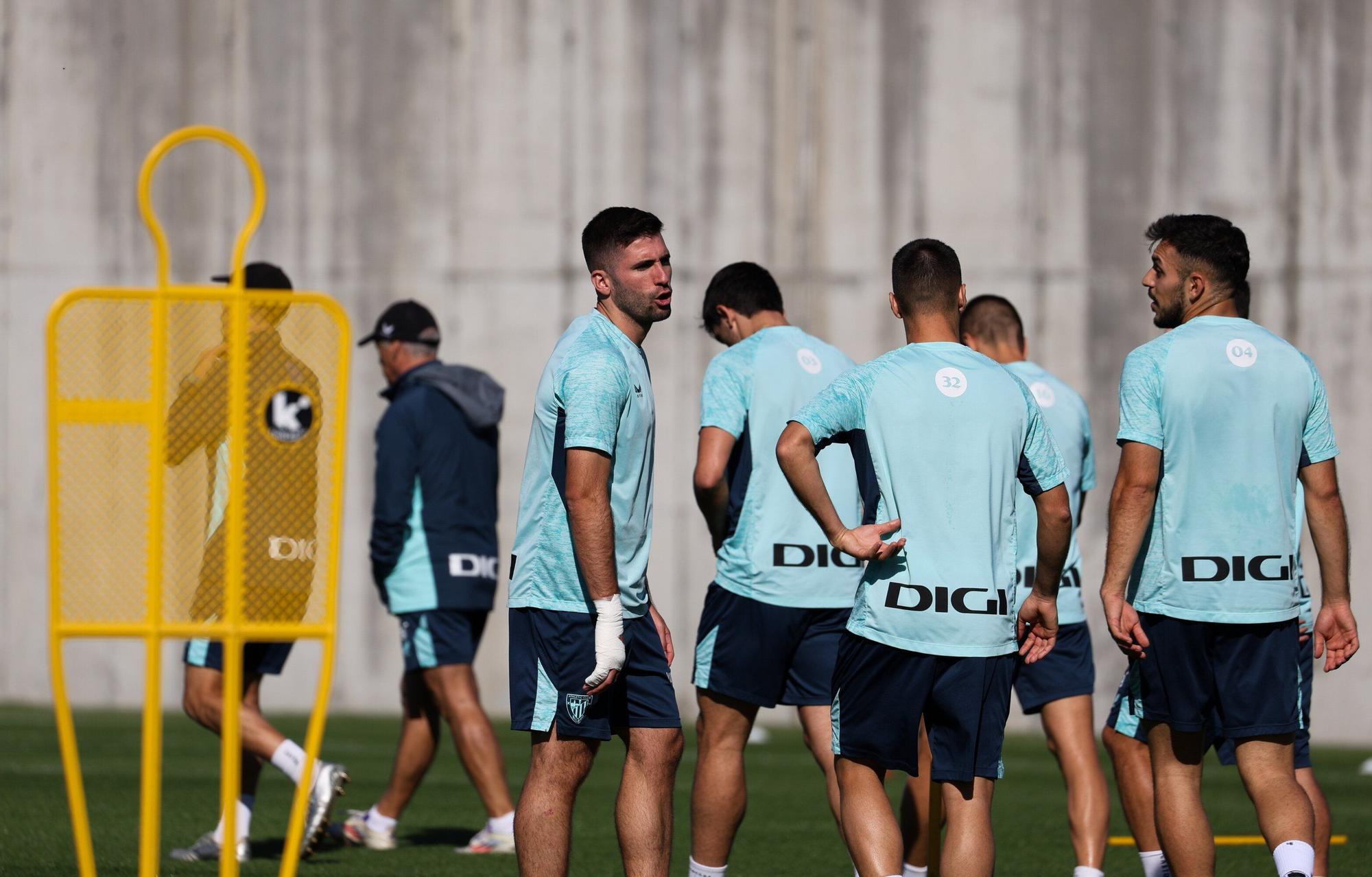 Entrenamiento del Athletic en Lezama
