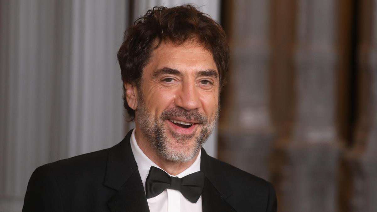 Javier Bardem durante una gala.