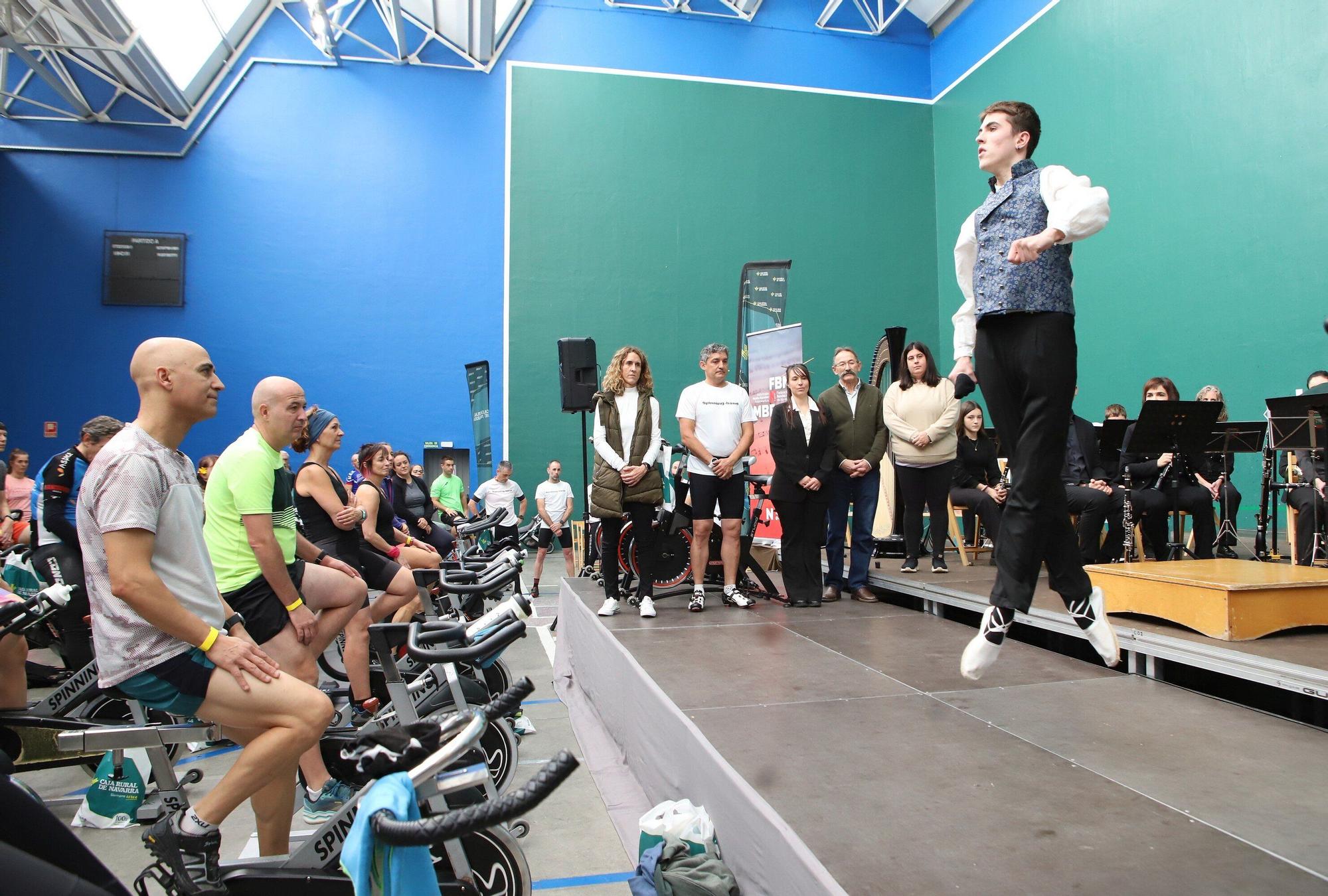 Spinning Band Solidario en Ororbia: música y deporte en directo por una buena causa