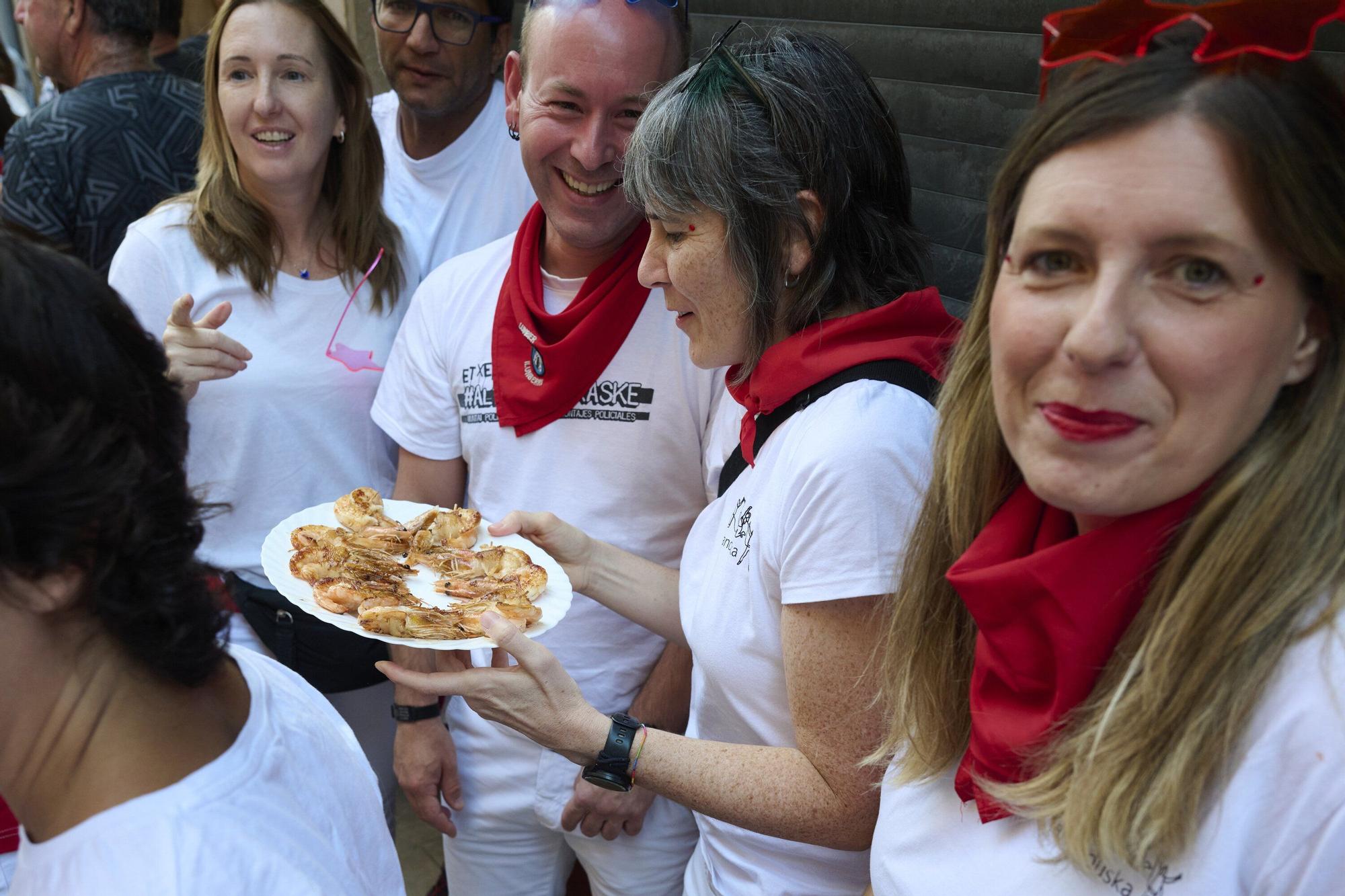 Fotos del cohete de fiestas de Lumbier 2025