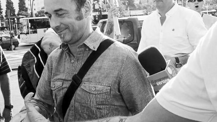 Francesco Arcuri, expareja de Juana Rivas y padre de sus dos hijos. Fotos: Efe