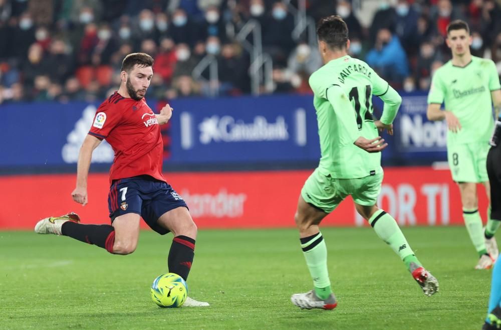 Imágenes del Osasuna-Athletic