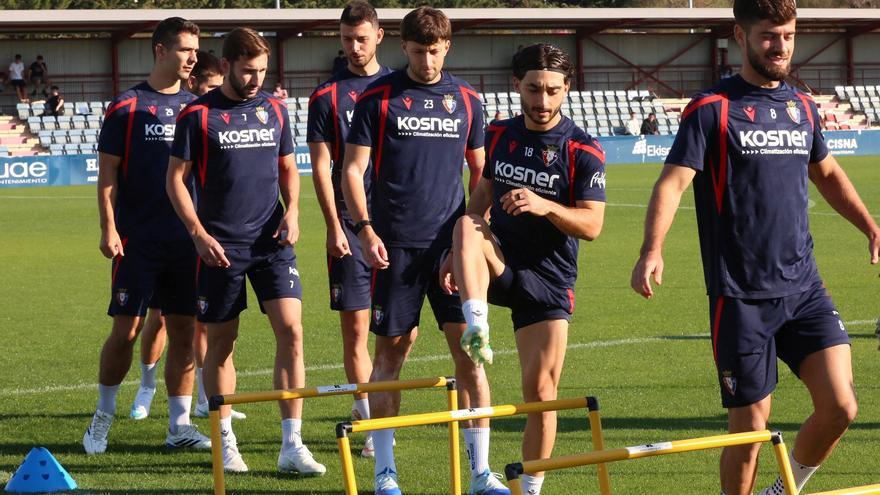 Fotos del entrenamiento de Osasuna de este viernes 16 de octubre de 2026