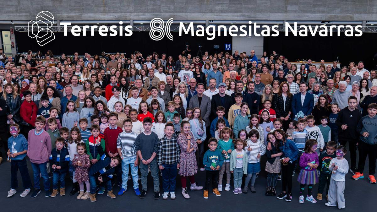Acto de celelebración del 80 aniversario de Magnesitas Navarras. Acto de celelebración del 80 aniversario de Magnesitas Navarras.