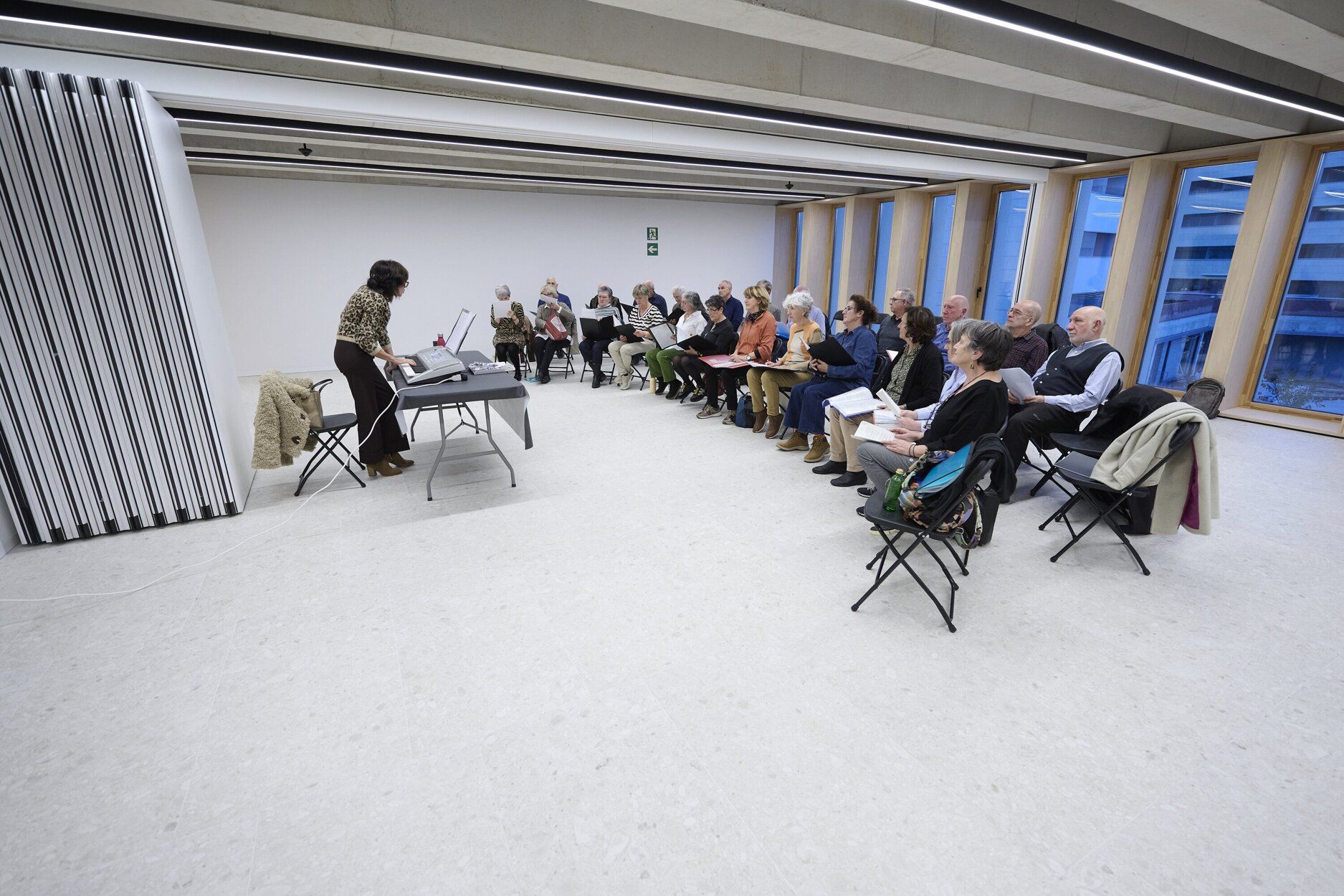 Imágenes de la inauguración del Civivox Pompelo