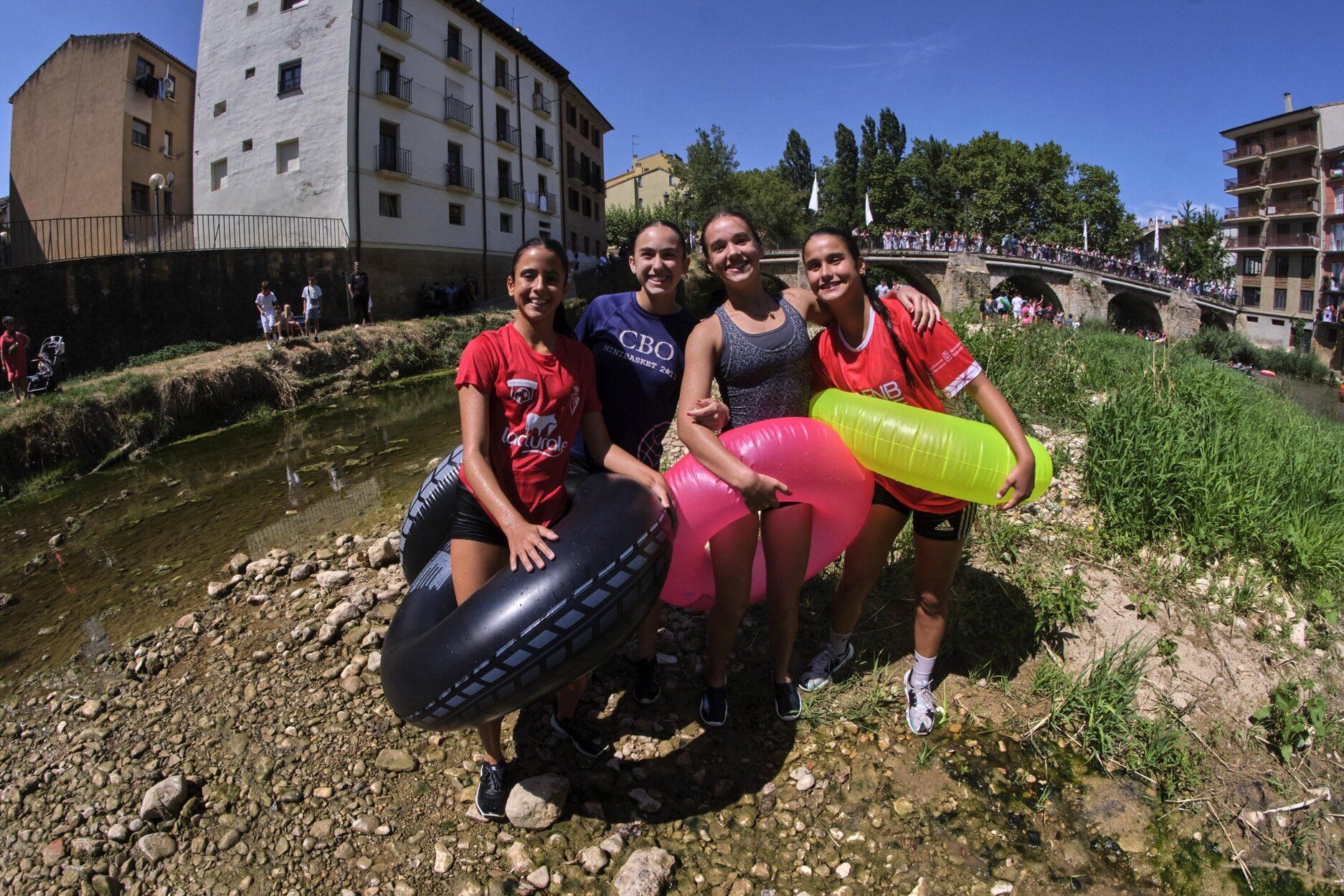 Fotos del inicio de las fiestas de Estella-Lizarra