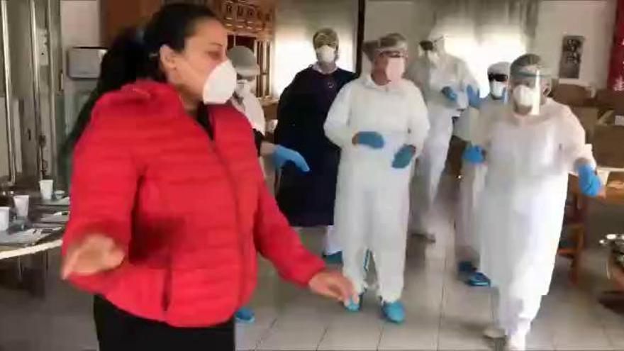 La residencia San Miguel de Funes, motivada en la lucha contra el coronavirus