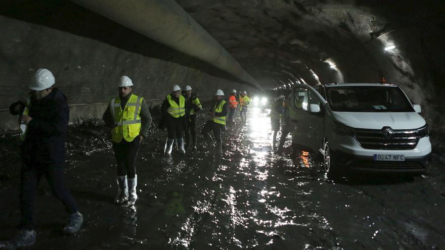 Al túnel de Belate le queda la recta final: 259 metros de una obra 