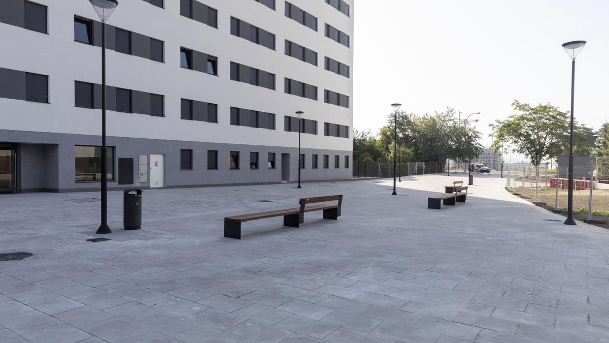 Vista de las obras ya culminadas.
