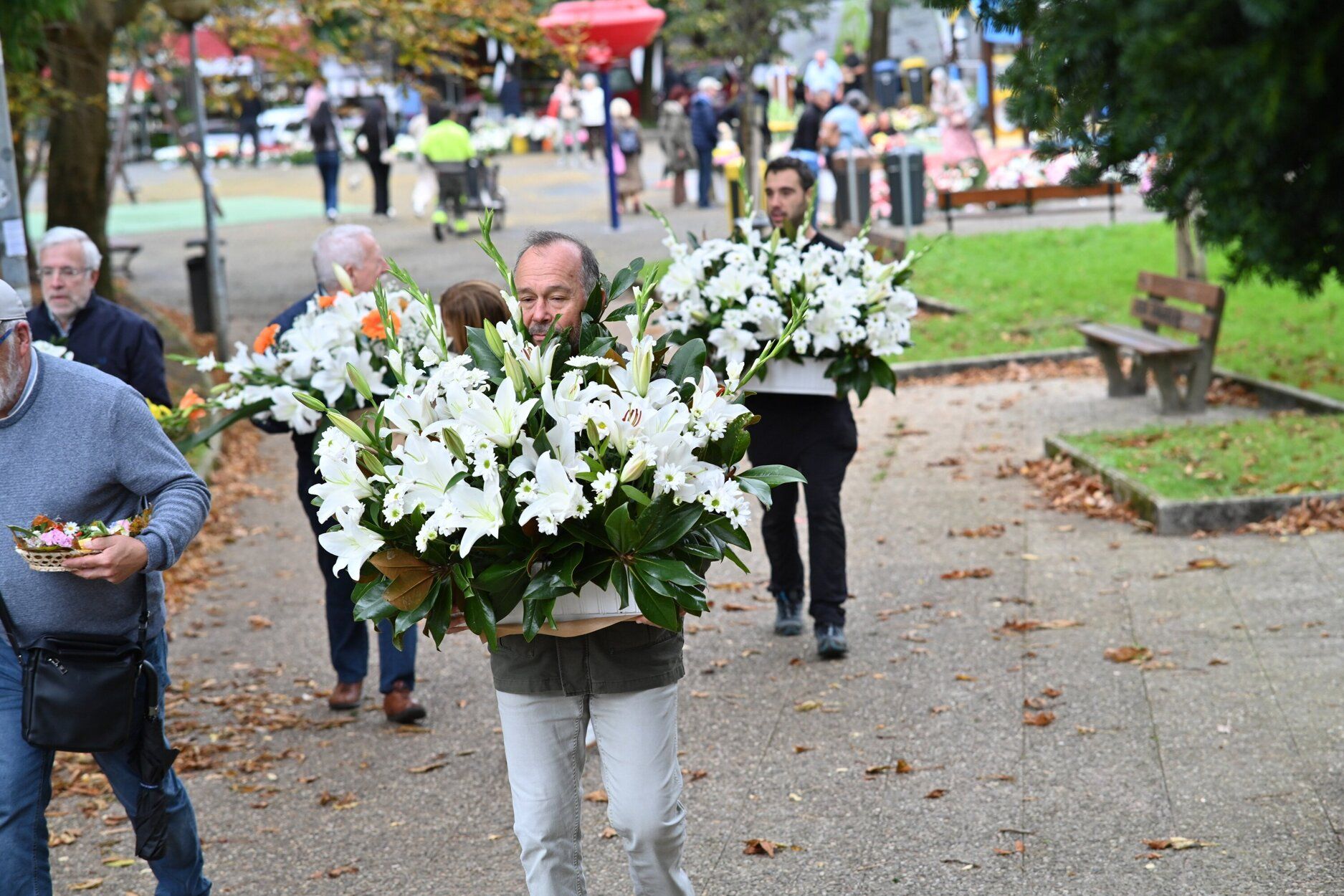 El cementerio de Donostia, punto de encuentro con el recuerdo
