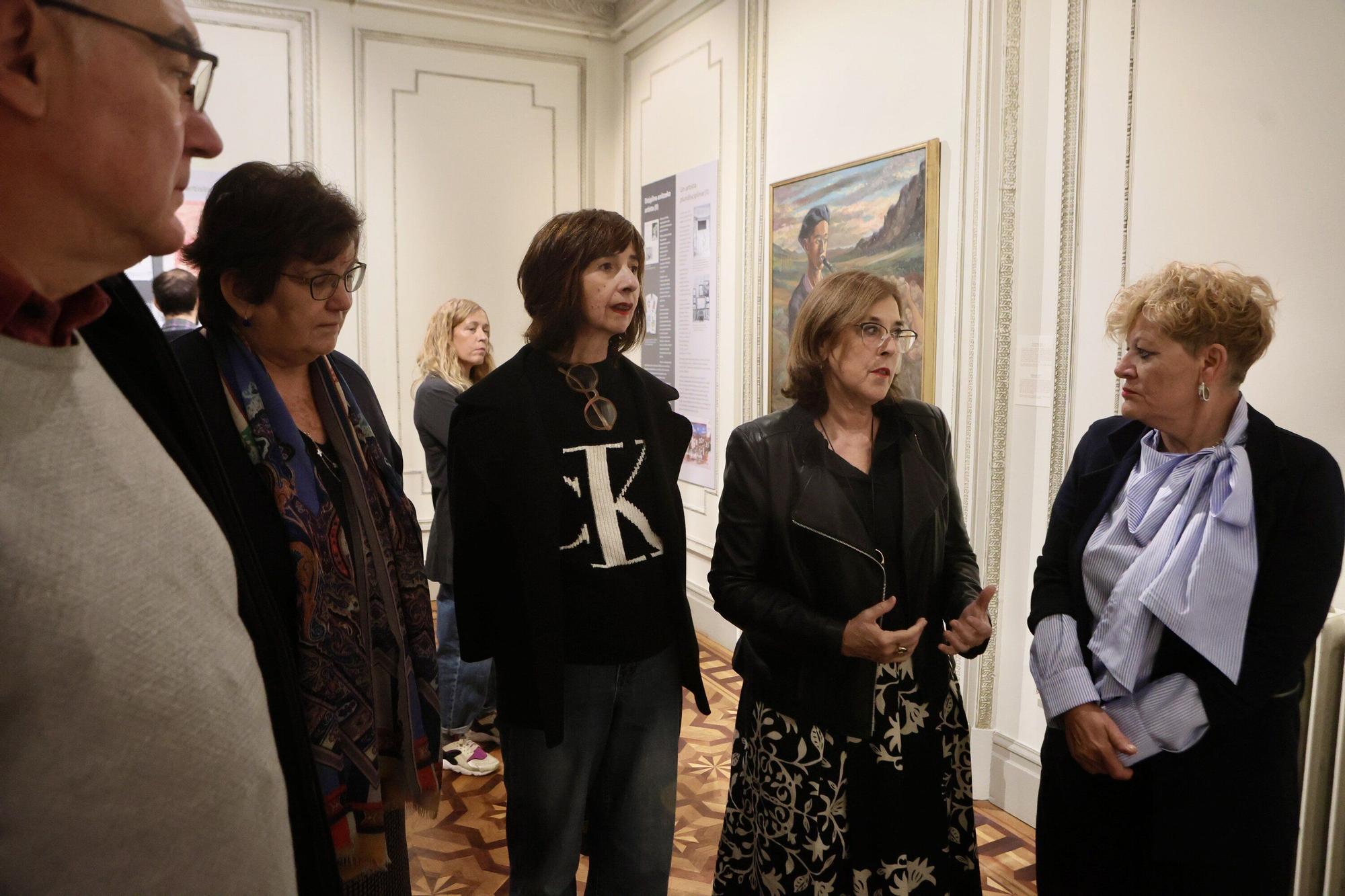 En imágenes: Presentación de la exposición “Isaak Díez (1891-1962). Vida y obra de un artista” en el Museo de Bellas Artes