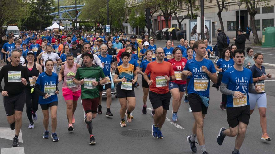 Cambios en el tranvía este domingo por la Maratón Martín Fiz