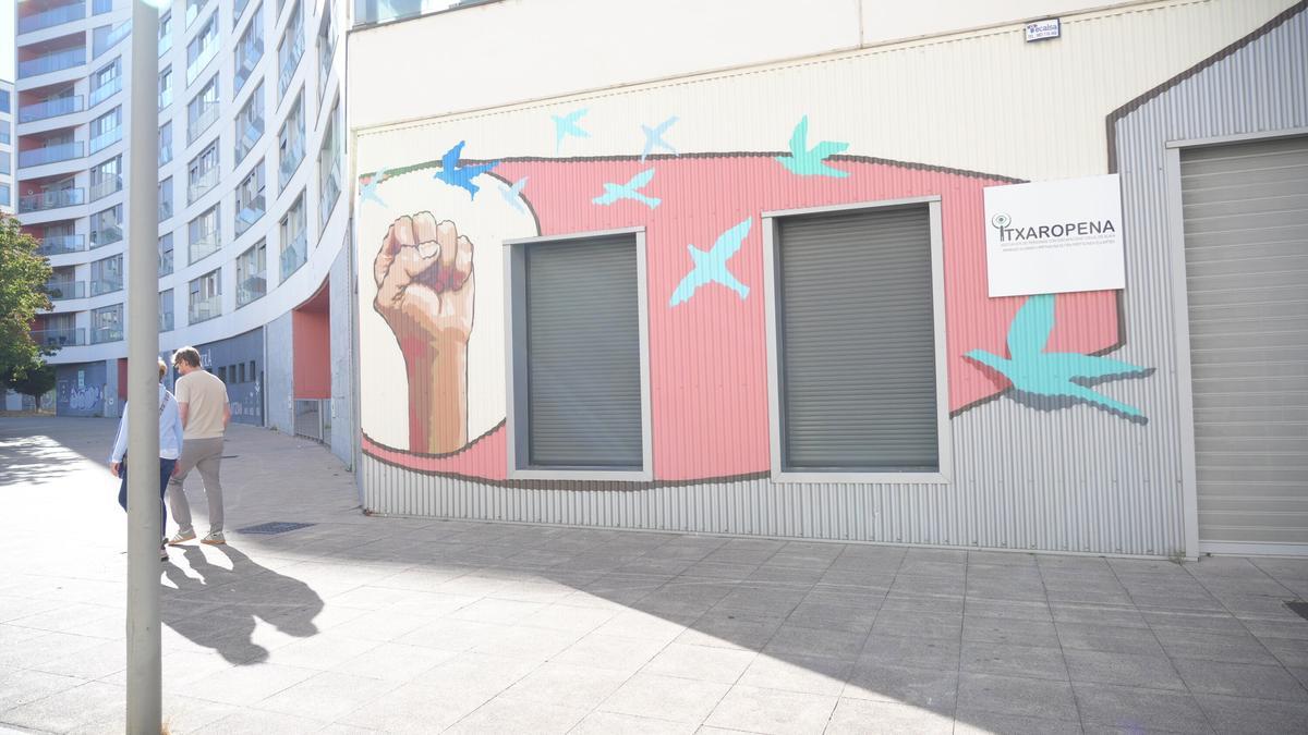 Mural elaborado fruto del trabajo colaborativo.