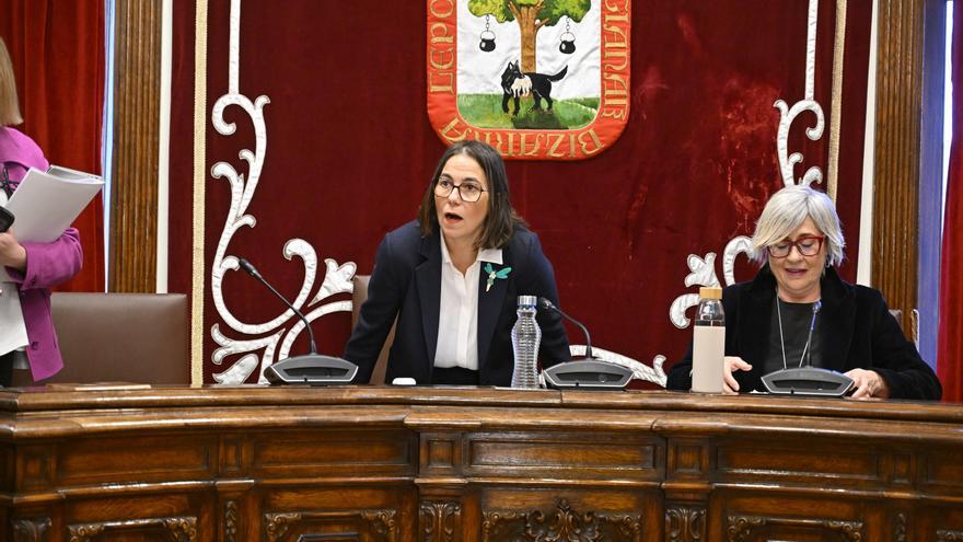 La moción del PP pidiendo la dimisión de la alcaldesa de Getxo no sale adelante por el rechazo de EH Bildu y el equipo de gobierno