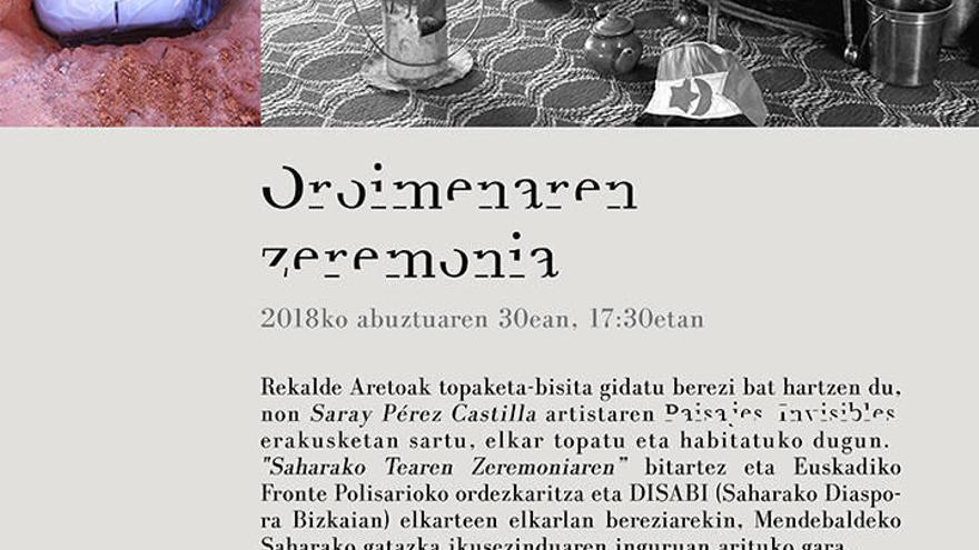 Saray Pérez Castillak &#039;Pasaia Ikusezinak&#039; aurkezten du Rekalde Aretoan