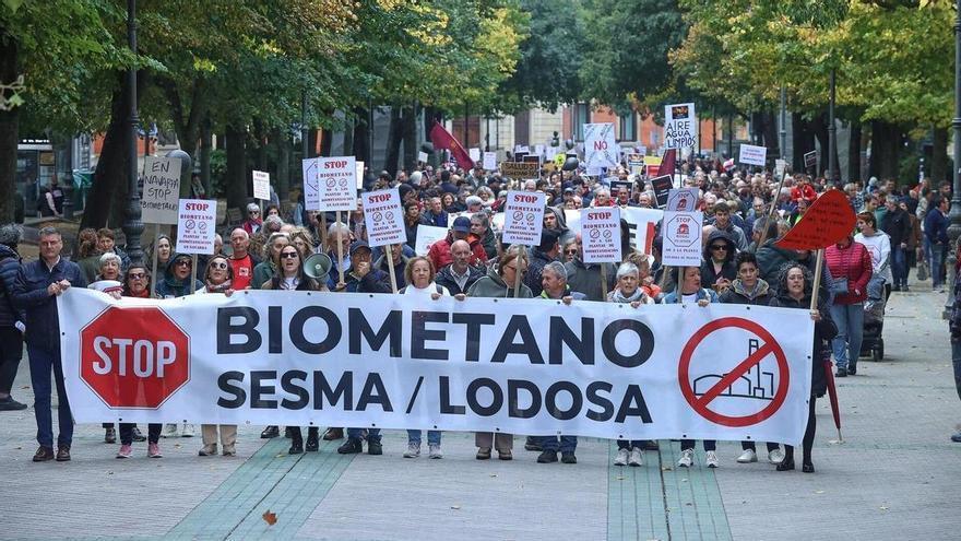 Reclaman en Pamplona una moratoria a las plantas de biometanización