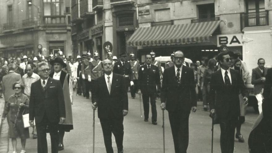 La Octava de San Fermín a su paso por la calle San Saturnino, 1977