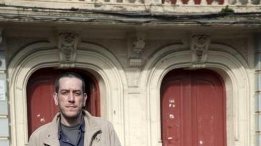 Oscar Salicio, portavoz del PSE en el Ayuntamiento de Ortuella, lleva tres años en paro.