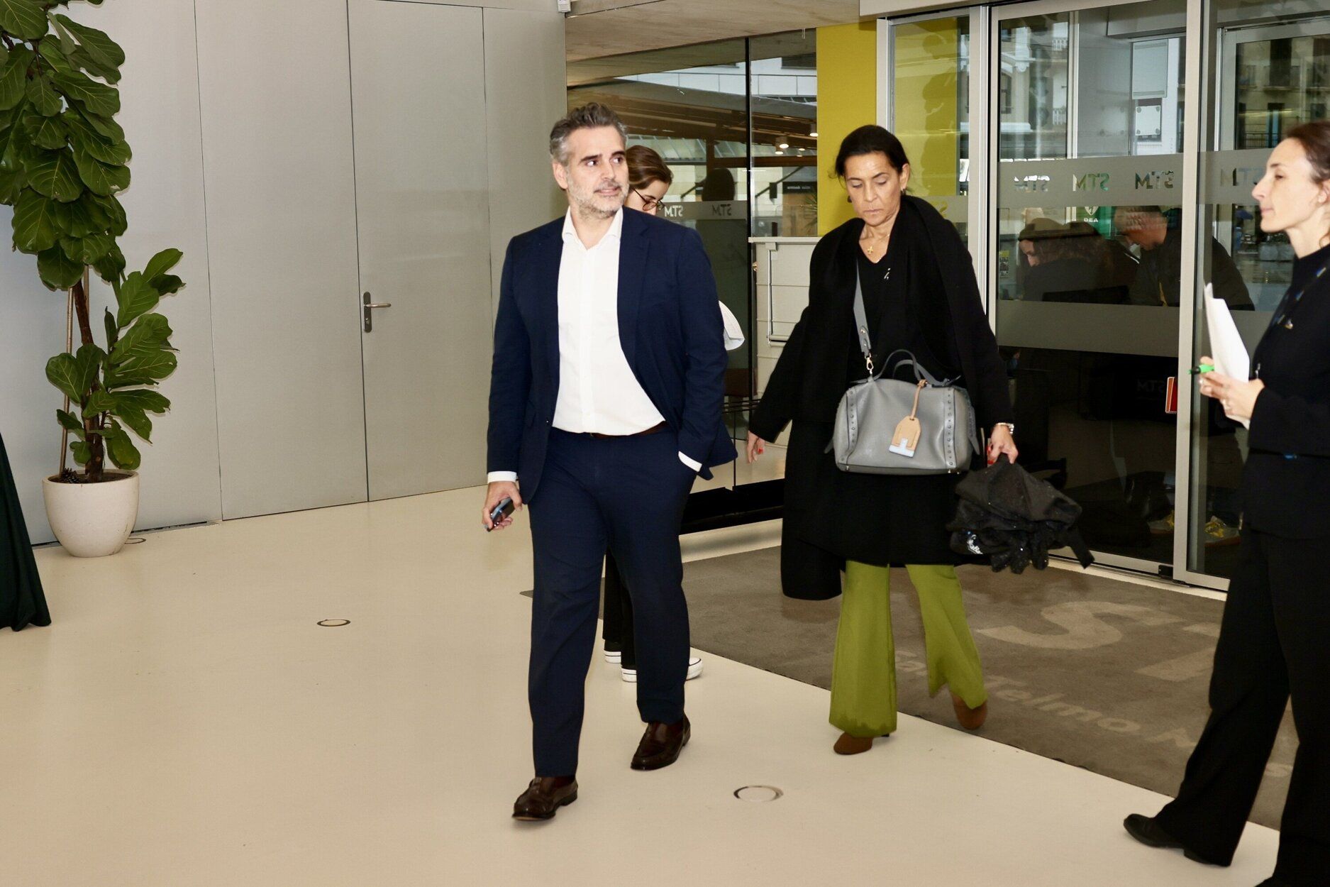 Pepe Messeguer y Iolanda Fabregat (CaixaBank)