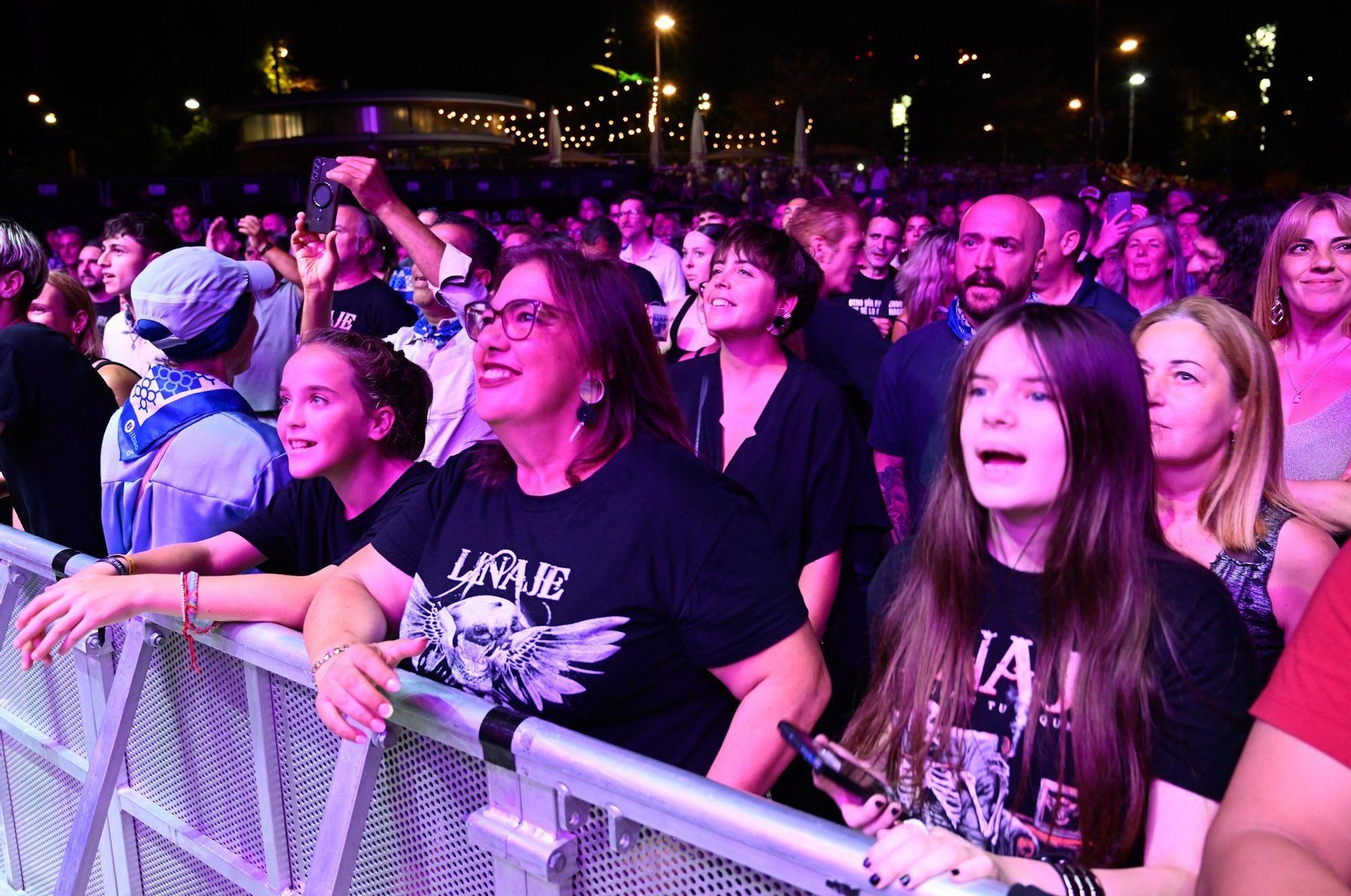 En imágenes: concierto de Linaje en Aste Nagusia