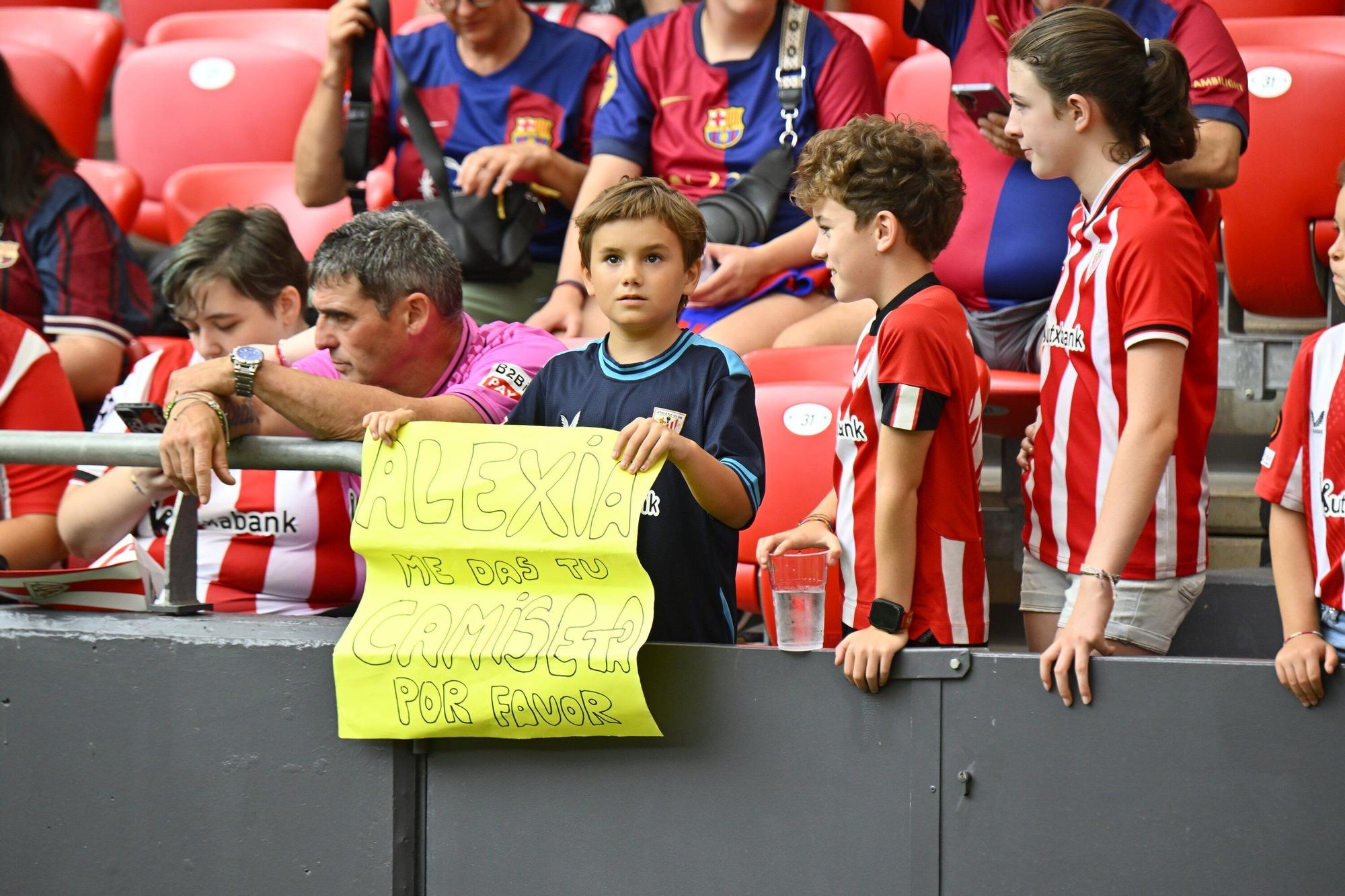 En imágenes: ¿Has asistido al Athletic-Barcelona en San Mamés? Búscate