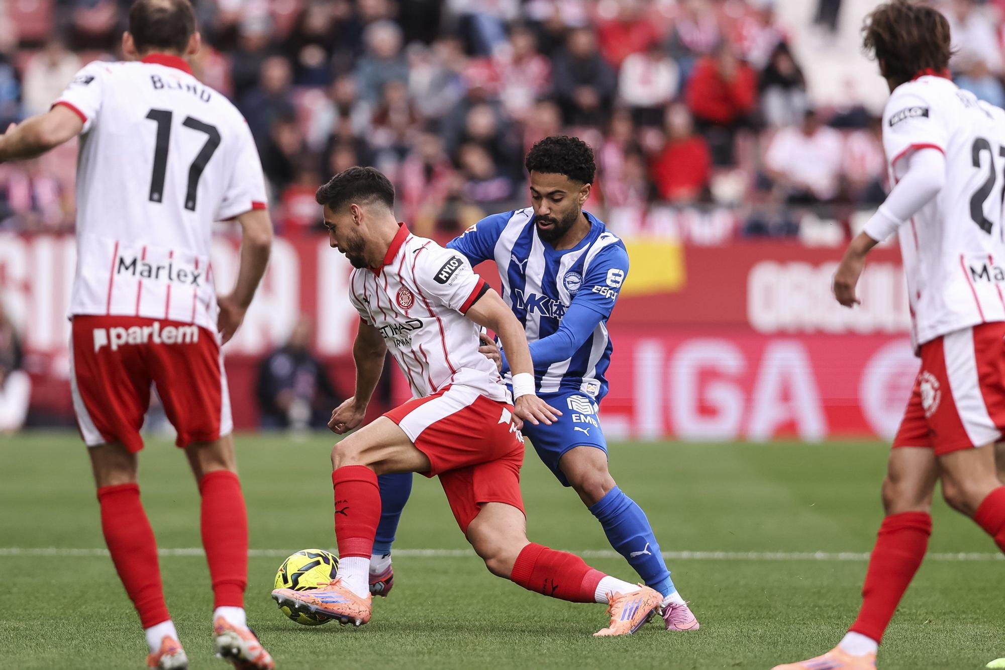 En imágenes: Todas las fotos del Girona FC - Alavés