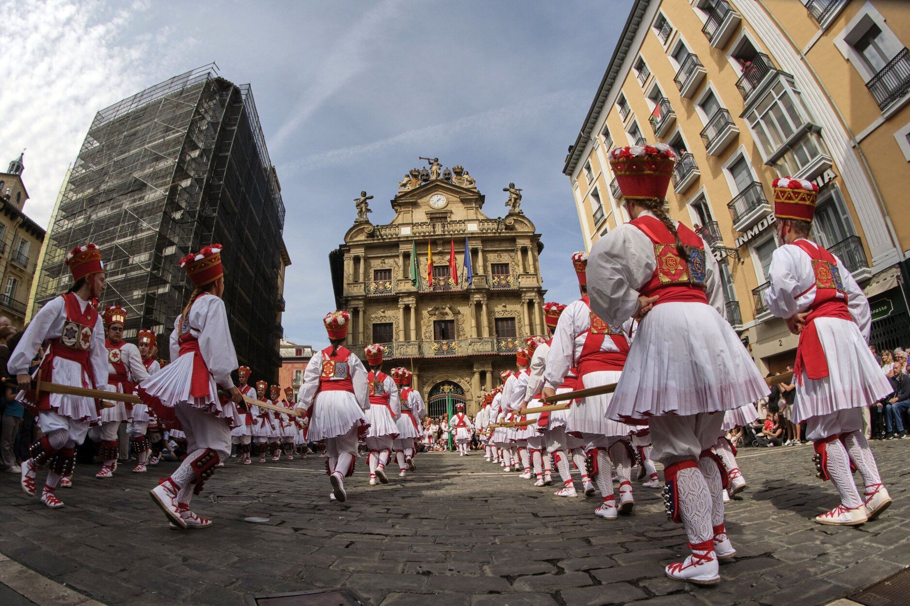 Fotos de la procesión de San Fermín Txikito